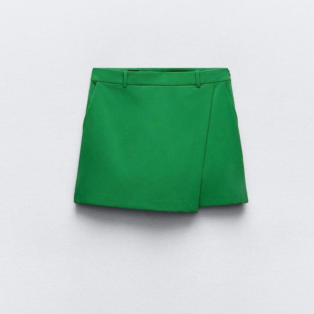 Zara Wrap Front Skort NWT SZ XSMALL